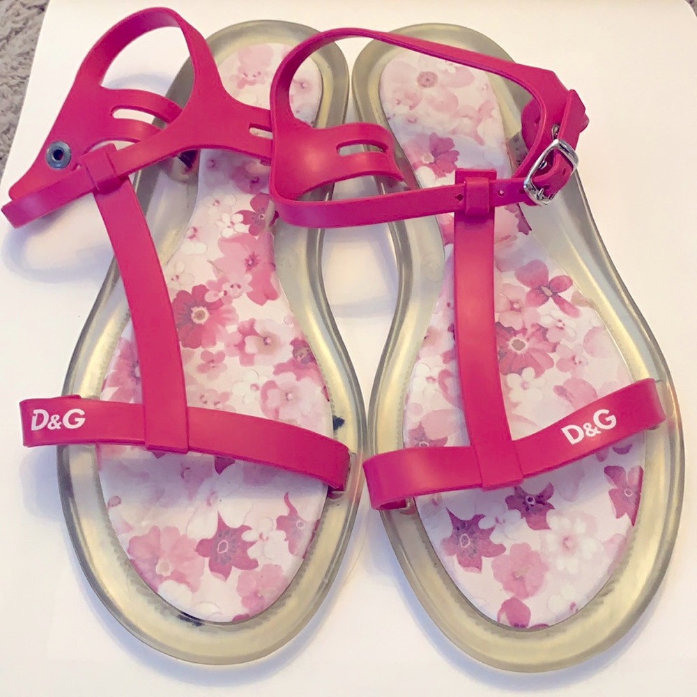 Authentic D&G sandals.